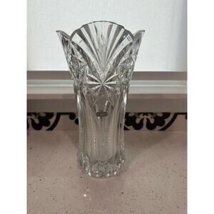 J.G Durand Cristal D'Arques Vincennes Cut Lead Crystal Vase 11.75" France